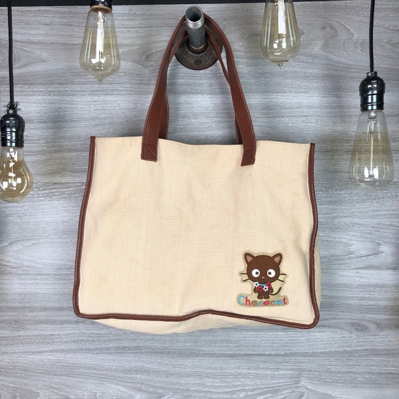 Sanrio Handbags - Sanrio Chococat Tan Tote Bag